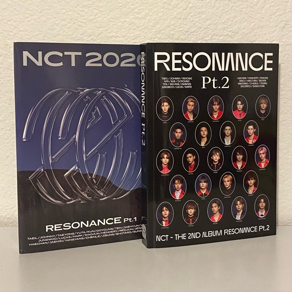 [2 Count] NCT Resonance (Pt. 1 & 2) Albums